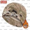 PLAOC81 Camouflage Fleece Lined Winter Hat