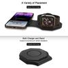 Foldable 2 In 1 Wireless Charger Pad For Apple Watch Ultra/8 15w Magnetic Wireless Charging For Iphone 11/12/13/14 Pro