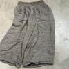 Johnature Pantaloni cu dungi pentru femei Talie elastică Culoare solidă Pantaloni de toamnă Largi Curea Stil chinezesc Pantaloni lungi pentru femei