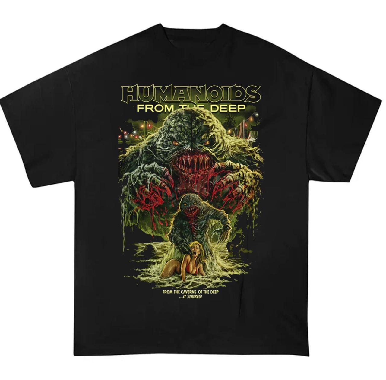 HOT! Humanoid from the Deep Horror Unisex Graphic Halloween S-5XL XXXXL