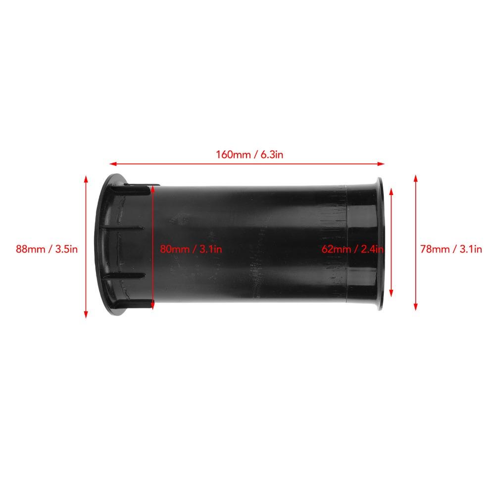 2PCS Enhance Sound Quality Subwoofer Bass Reflection Tube Cabinet Vents  for Home Bookshelf Speakers