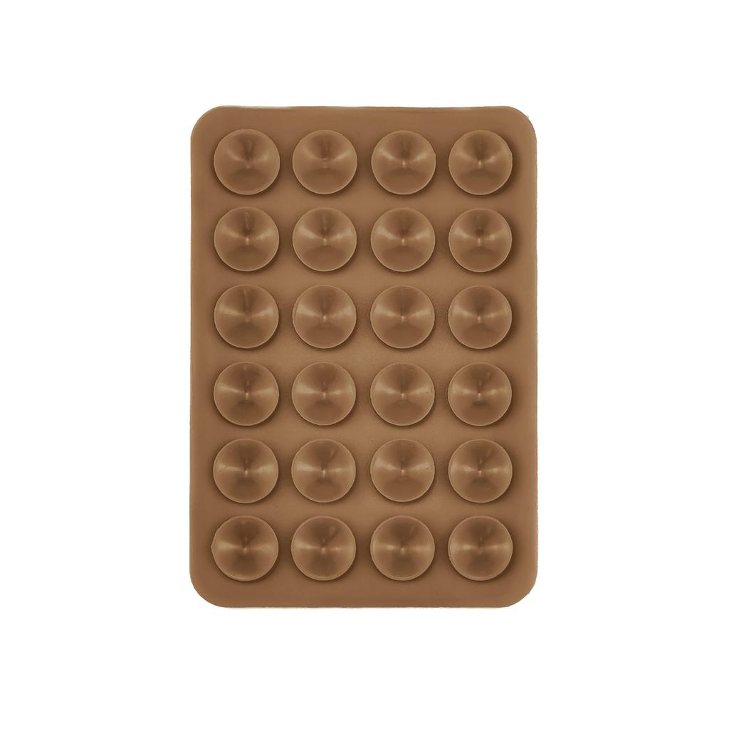 Portable Silicone Adhesive Phone Holder with Antislip Suction Cup OPP Bag Package for Cell Phones