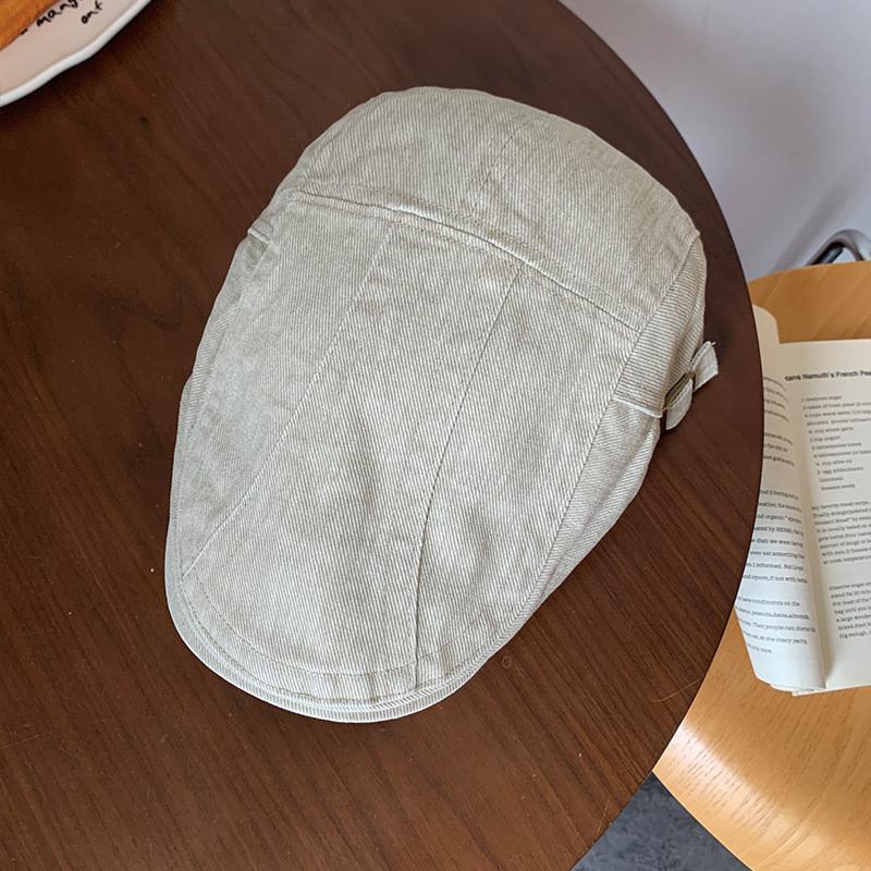 Fashionable Washable Denim Beret Hat In Various Color For Spring And Summer Wear