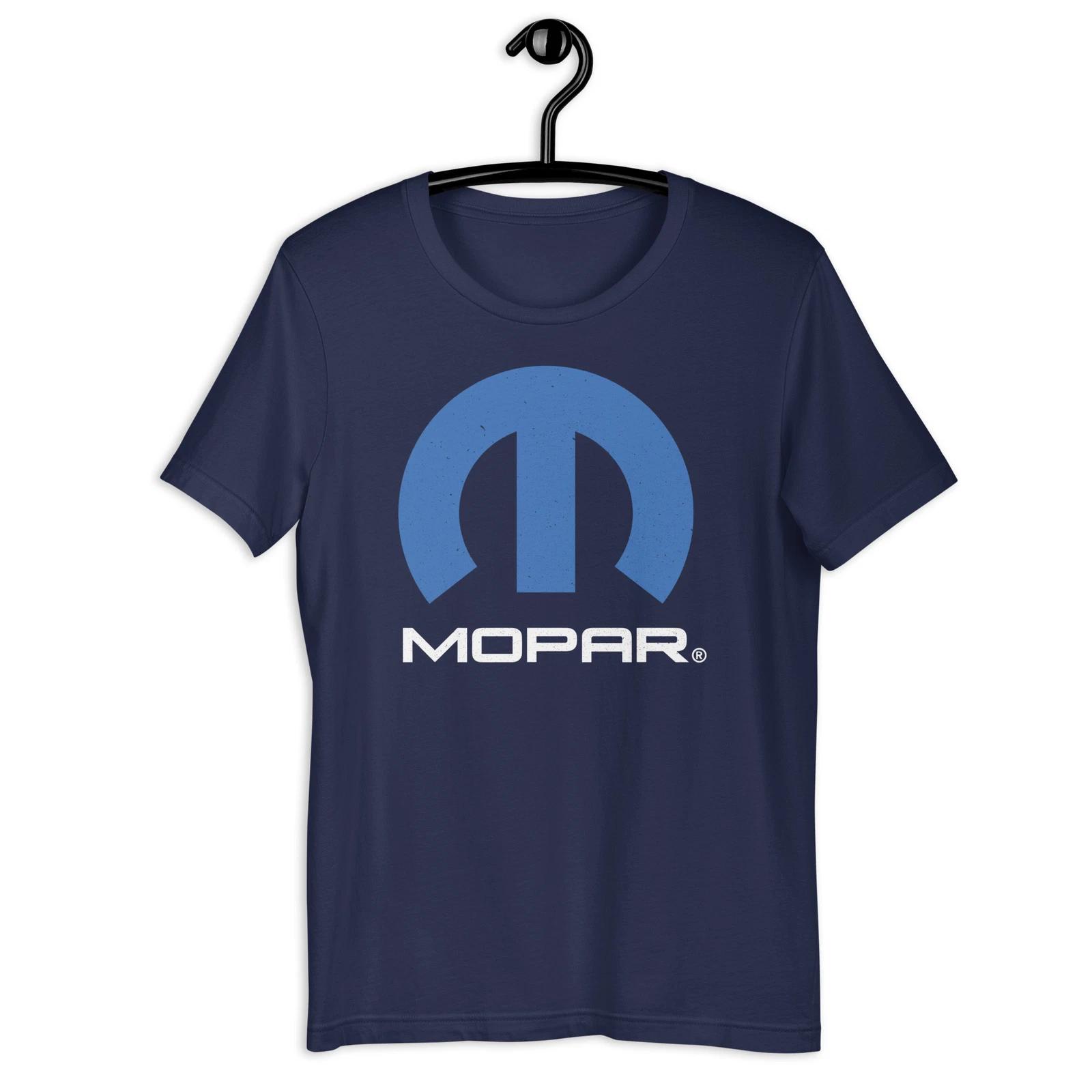 Distressed MOPAR USA Logo Tee - 100% Cotton Unisex Classic XXXXL