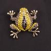 Frog Brooch Pin Fashion Animal Alloy Decorative Jewelry For Women Men