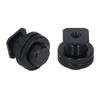 2pcs Microphone Stand Mount Converter Screw 58 to 14 Thread Screw Hot Shoe Mount Adapter for Mic
