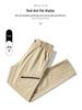 Plus Size Quick-Dry Antibacterial Casual Cargo Pants: Breathable, High Elasticity, Straight-Leg for Summer