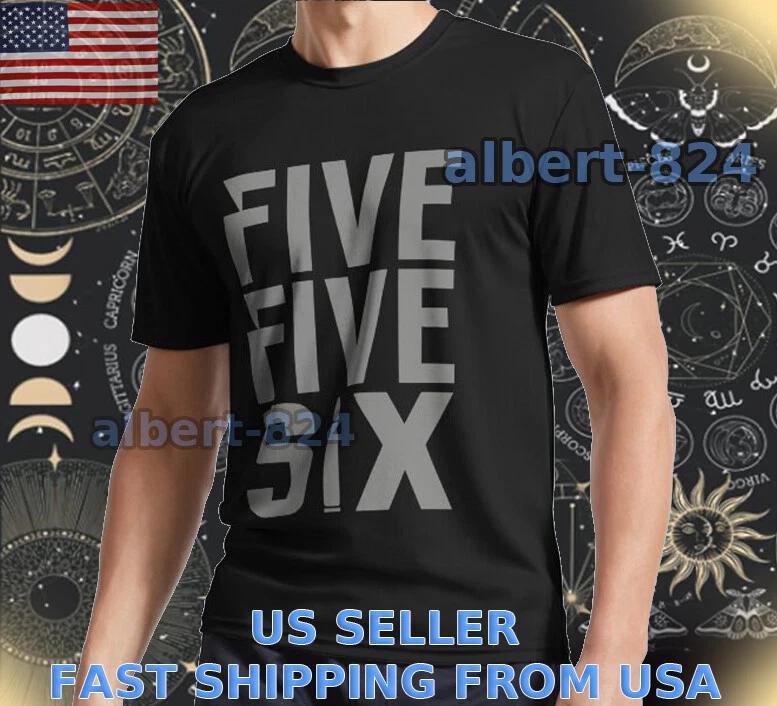 

НОВАЯ РУБАШКА FIVE FIVE SIX ЛОГОТИП Футболка СМЕШНАЯ АМЕРИКАНСКИЙ РАЗМЕР S ДО 5XL 4XL