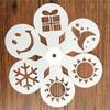 Cappuccino Templates Coffee Stencils Powdered Sieve Tools Coffee Printing Model Foam Spray Mold