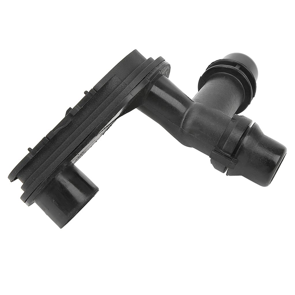 Radiator Coolant Water Hose Connector 17111707817 ABS Black Replacement for E46 3 Series