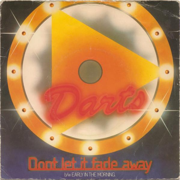 7inch Record DARTS - Don't Let It Fade Away MAG134 Magnet 1978 UK Rock Used