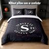 Servette FC Design Bed Bedding Set 1 Duvet Cover + 2 Pillowcases Soft Breathable Household Bed Linens