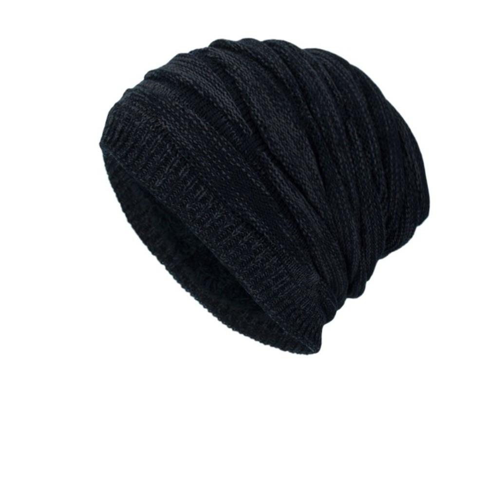 Woolen Woolen Hat Velvet Beanies Cap Simple Knitted Pullover Hat  Girls