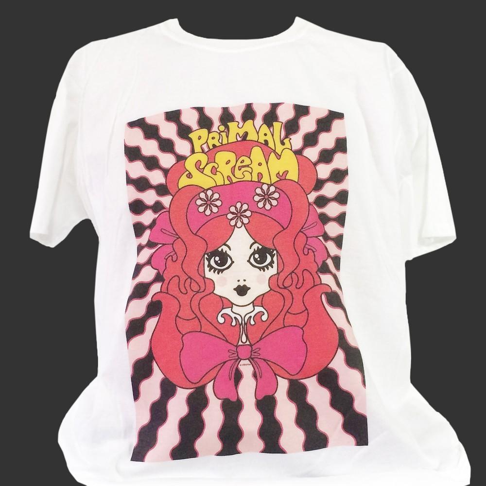 

PRIMAL SCREAM АЛЬТЕРНАТИВНАЯ ИНДИ ПАНК РОК ФУТБОЛКА унисекс S-3XL L