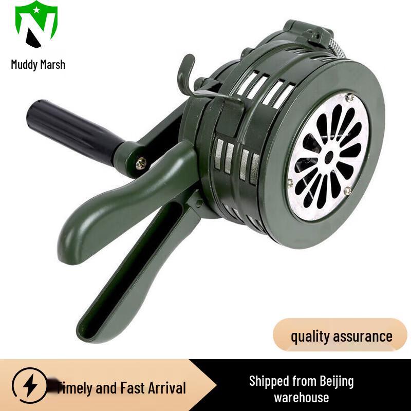 

Portable Hand-Crank Emergency Alarm