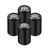4pcs Car Wheel Tire Valve Caps Dust Accessories For KIA Sportage Rio Ceed Picanto K5 K9 Sorento auto Accessories styling sdvc80
