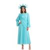 Halloween Cosplay Dress Statue Of Liberty Costume Themed Party Roleplay