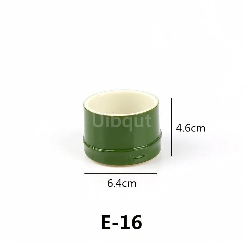 Imitation Bamboo Clear Wine Pot Bamboo Barrel Dry Ice Barrel Cuisine sushi boat bento Tattoo decorations Bamboo tube wine set