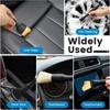 8x Car Detailing Brushes Kit Soft/Middle/Hard Bristle Brush Interior Seat Wheel