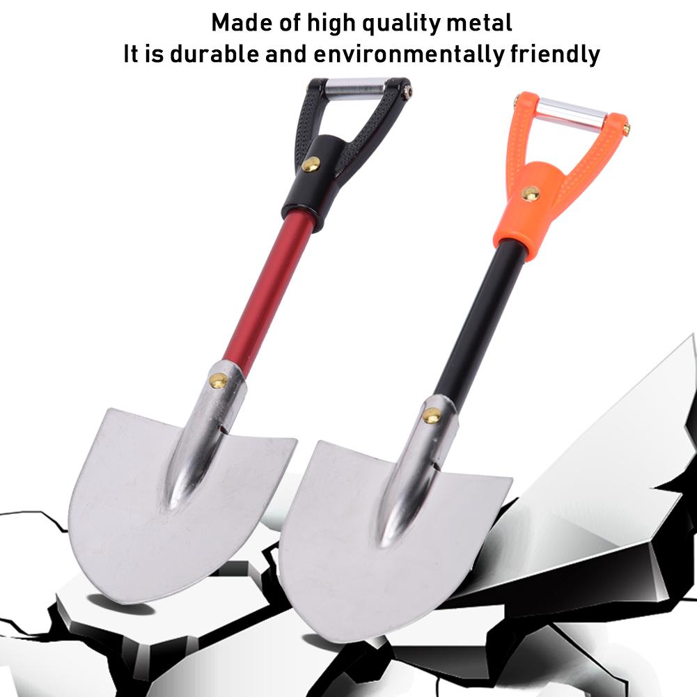 2 PCS / Set Simulation Metal Shovel RC Car Decoration Accessory Fit for 1/10 RC Crawler