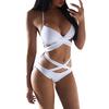 Maillot de bain sexy pour femme à coupe haute Maillot de bain amusant Monokini Maillot de bain