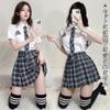 Sexy JK Uniform Cosplay Popular and Sailor Mini Checked Pleated and Perfect for High School and College Perfect for Photo School Cultural Entrance and