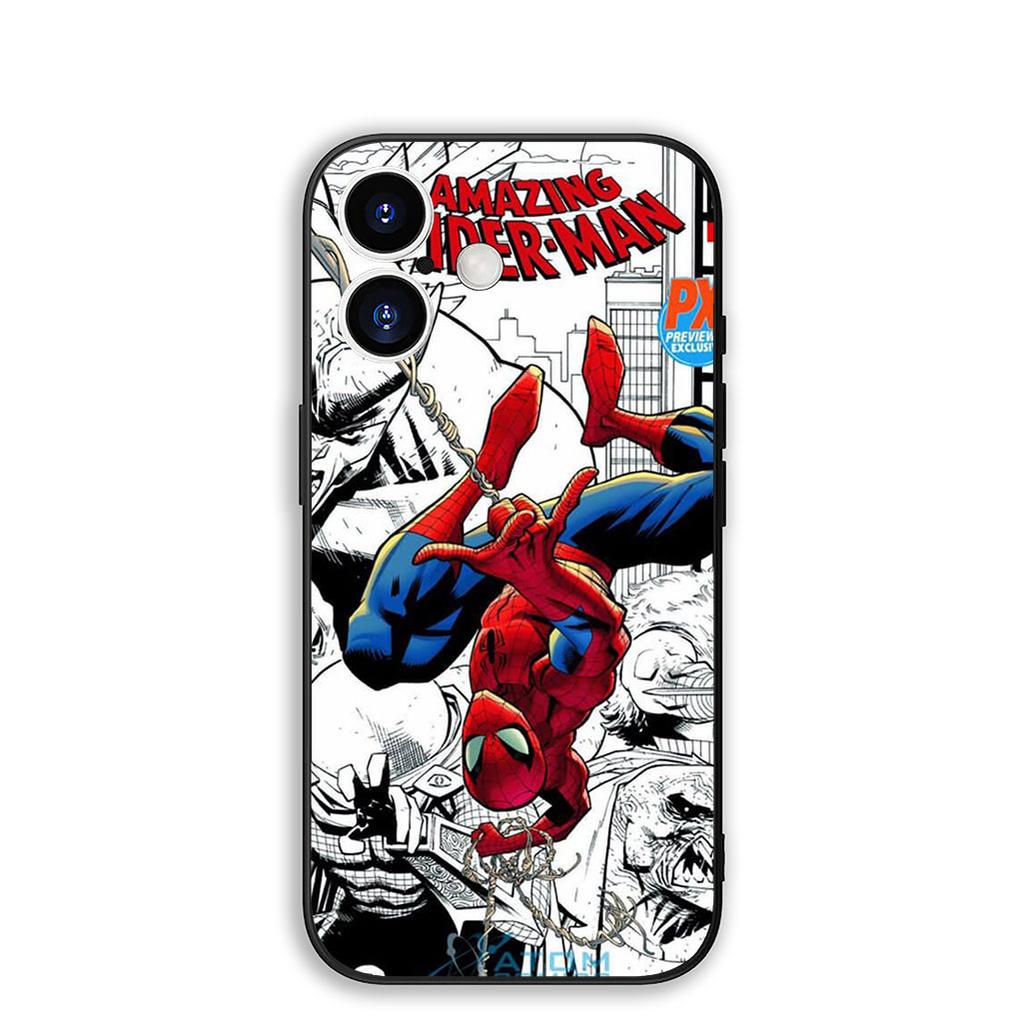 Cover for Xiaomi Redmi Note 13 A3 14 Pro Plus 9T 14C 13C 13X 9C NFC + Pro+ 5G 4G Phone Case Spider Poster Marvel Man Spiderman