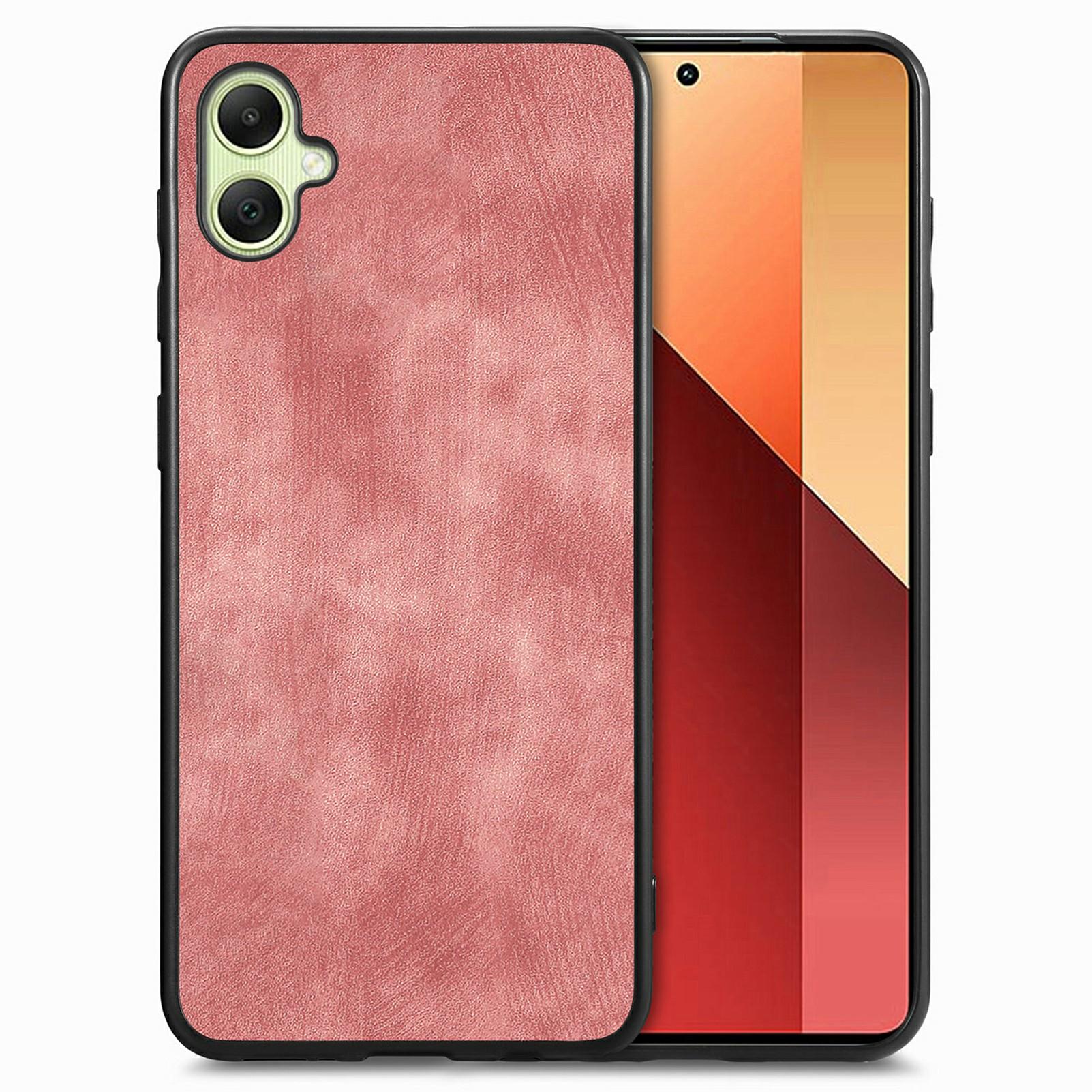 

For Samsung Galaxy A06 4G Case Retro Leather + TPU Shockproof Protective Phone Cover A