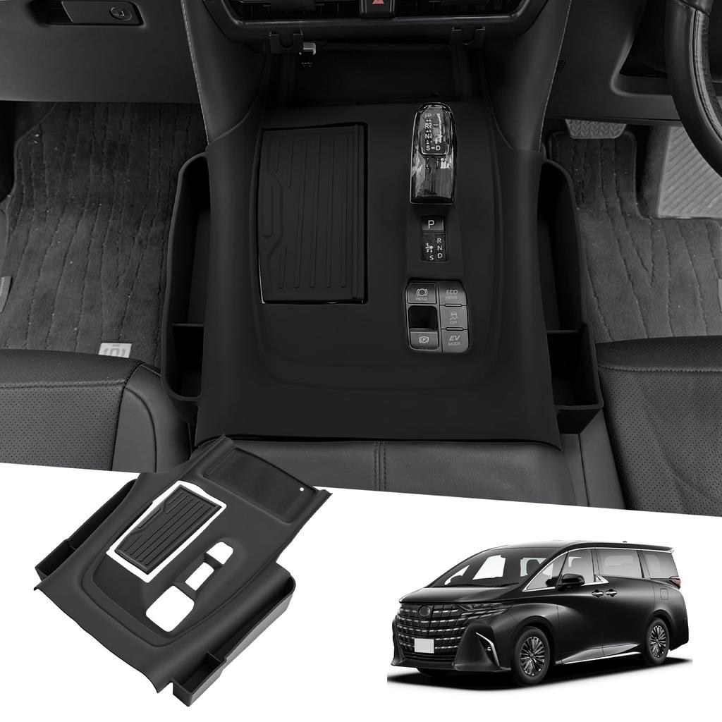 GAFAT 40 Series Shift Panel 40 Alphard Console Panel Cover with Side Silicone Interior Small Item Custom Parts Straight Shifters Alphard/Vellfire