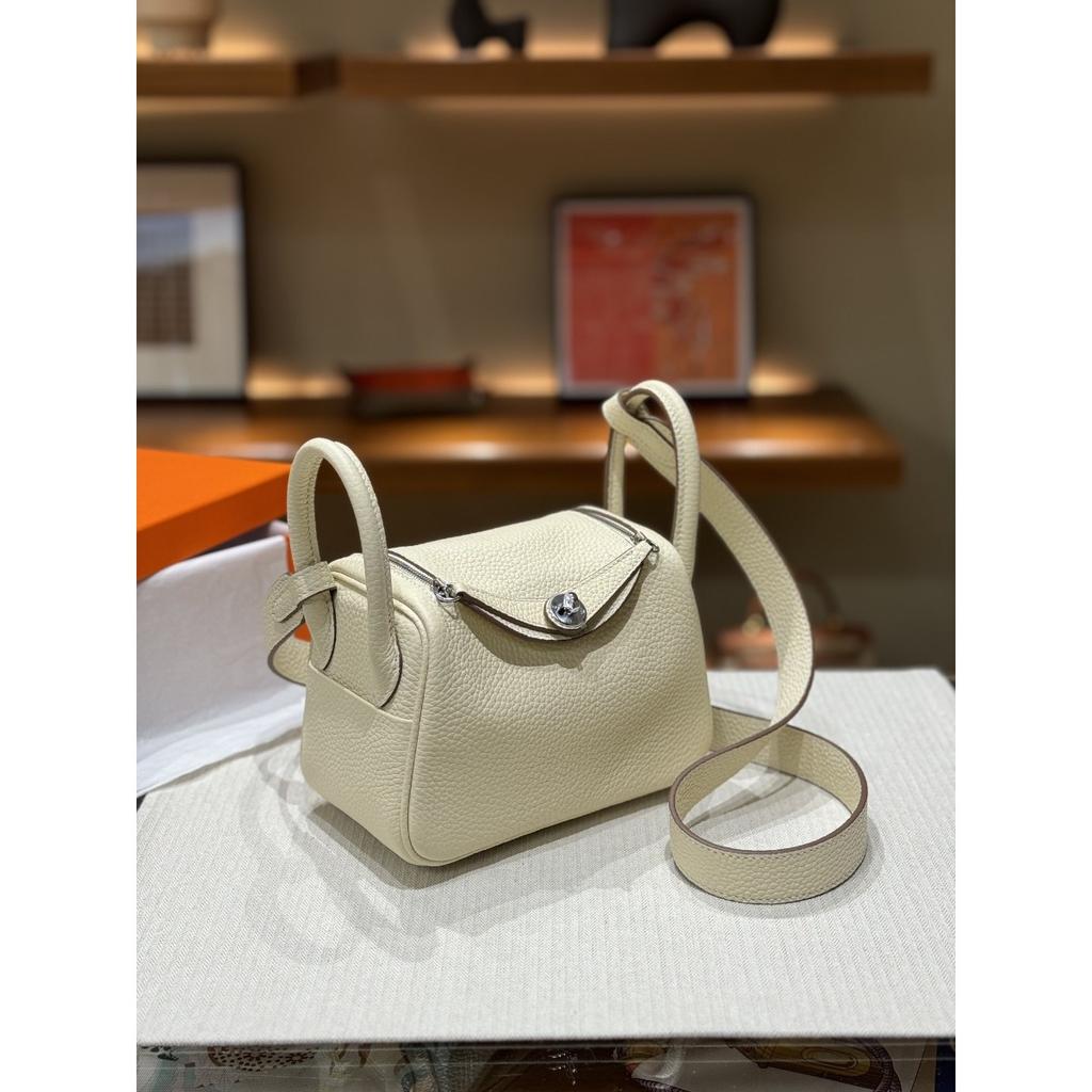 Crossbody-Tasche Mini Lindy Tasche Mini Arzttasche 2024 Rindsleder Damen-Tasche tragbar Schulter Medizinertasche
