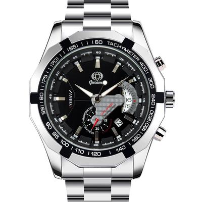 Top Brand New Automatic Mechanical Watch Business Fashion Single Calendar Hollow Through the Bottom Waterproof Men's Wrist Watch