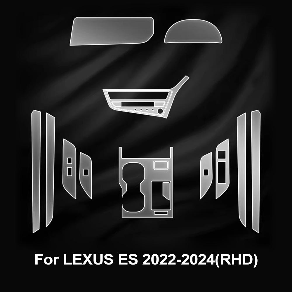 

for LEXUS ES 2026 2026 2026 Car Interior Center Console Media Dashboard Navigation TPU Protector Film Auto PPF Pre Cut Cover