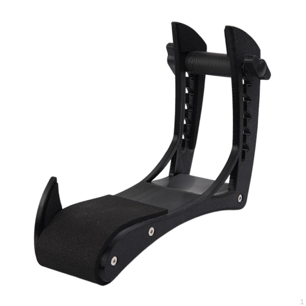 Electric Guitar Holder with Leg Support Bracket for Acoustic Instruments
