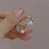 Textur Design Naturstein Perlenkette Perle Urlaubsstil Anhänger Ohrringe für Damen Mädchen Mode Zirkon Ungewöhnliche Accessoires