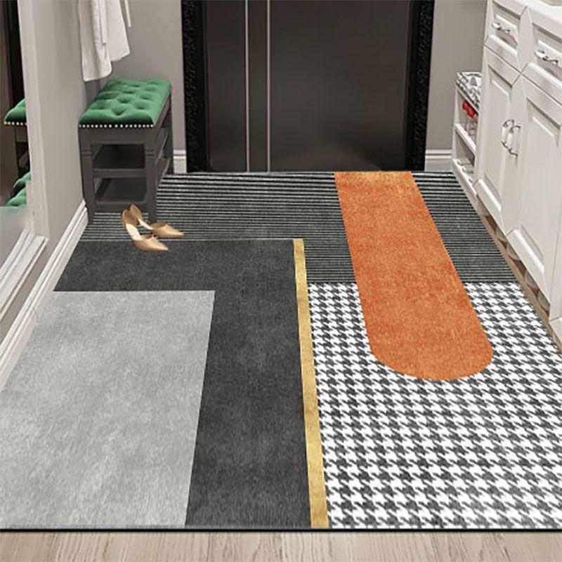 Entrance Mat Foyer Bathroom Non Slip Foot Pad Bedroom Dirt Resistant Living Room Carpet