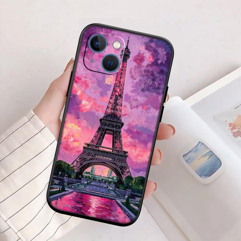 RP54 Paris Eiffel tower New High-End Shell Phone Case for OPPO A3 Pro A72 A74 A76 A77 A77S A78 A79 A94 A95 A18 A40M A58