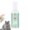 Sprej proti škrábání koček 100 ml Přírodní sprej pro výcvik škrábání Bez stimulace Pomerančová vůně Ochrana nábytku na pohovku