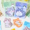 Kawai Schreibwaren Niedliche Haustierkatze Notizen Studentengebrauch Hoher Wert und Klebemarken N Mal Büro Schulbedarf Süßes Notizblock