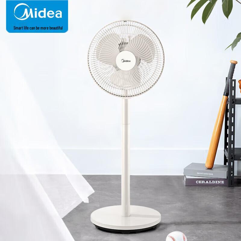 Midea Quiet Pedestal Fan with Timer