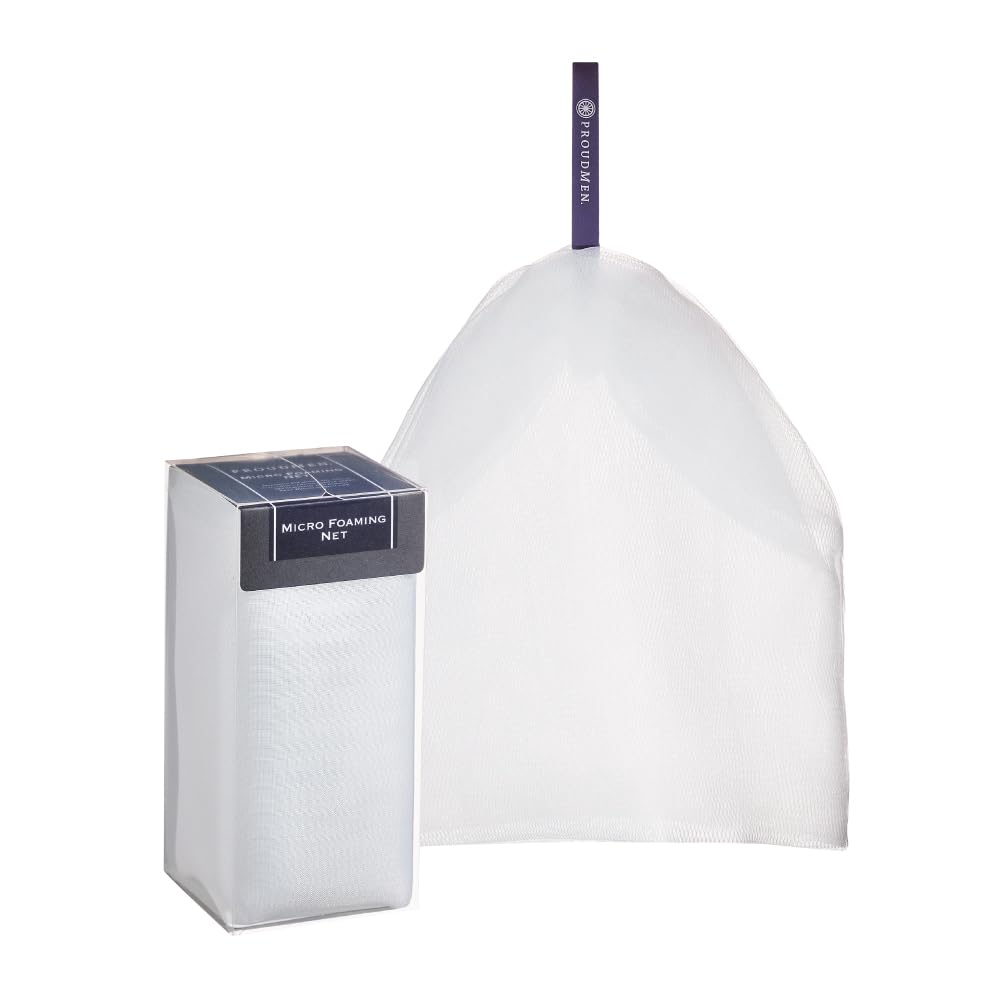 

Proud Men Микропенящаяся 180мм x Сеточка для плотной пены для умывания, Прибл.. 260мм, Мужская сетка, белый