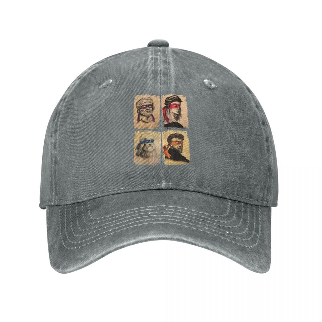 Veda Korytnačky Jar Jeseň Šiltovka Ženy Baseballová čiapka Klasický Mutant Ninja Baseballová čiapka Denim Vonkajšie Casquette Gorras