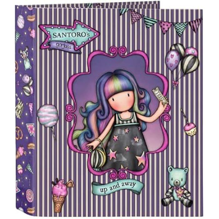 

Папка-реєстратор - GORJUSS - FAIRGROUND UP AND AWAY - 35 мм - З кільцями - Дитяча