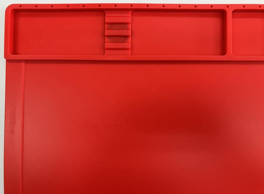 Doyusha Amazing! Red Silicone Mat for Hobbies, Medium, Hobby Tools