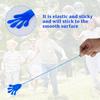 12Pcs Funny Sticky Hands Toys TPR Jelly Stretchy Sticky Palms Novelty Toys Birthday Party Favors Stocking Stuffers Small Gifts