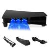 NexiGo PS5 Horizontal Stand with Cooling Fan Compatible with Both PS5 Disc and Digital LED Additional USB Easy Lightweight [Minimalist Design]