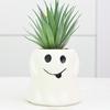 Ghost Planter Keramický roztomilý květináč duchů Halloween Ghost květináč s vtipnými výrazy Dárek pro milovníky sukulentů