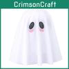 Ghost Costume Girl Double Sided Headwear Cosplay Halloween Stage Performance