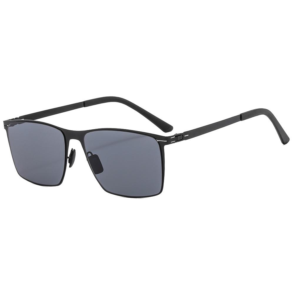 2023 Homerus Screwless Weldless Nylon Polarized Square Frame Sunglasses 7310