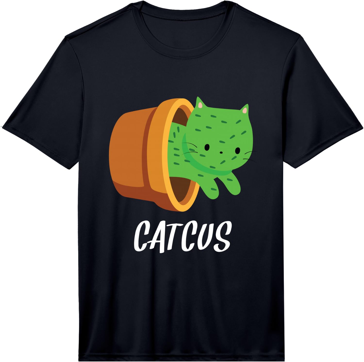 Catcus Cactus Cat Lover Thorns Plant Desert Funny Performance Unisex T-Shirt M