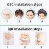 New 10cm 11cm BJD Doll toys YMY body suitable for GSC ob11 1/12 BJD doll body spherical joint doll toy hand set doll accessories